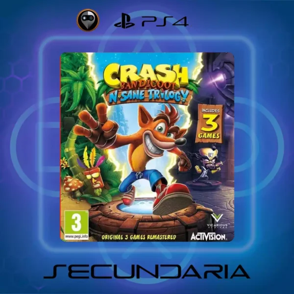 Crash Bandicoot N. Sane Trilogy - Secundaria