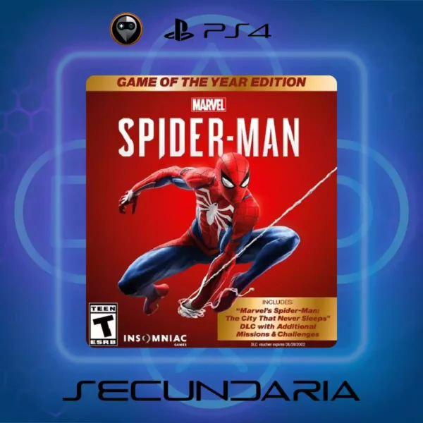 Marvel's Spider-Man: Game of the Year Edition - Secundaria